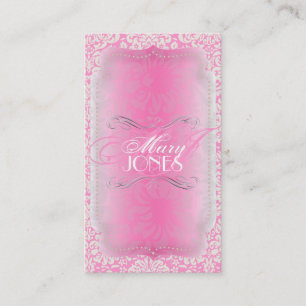 PixDezines Fidora Vintage Damask Business Card