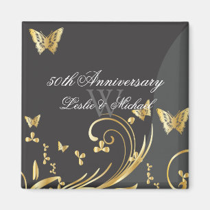 PixDezines filigree swirls+butterflies/diy fonts Magnet