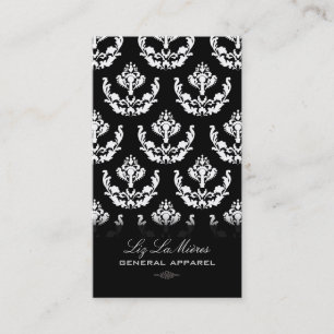 PixDezines firenze damask/diy background colour Business Card