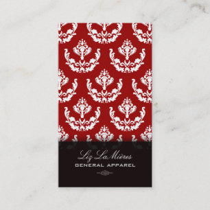 PixDezines firenze damask/diy background colour Business Card