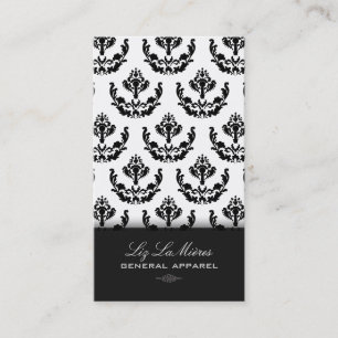PixDezines firenze damask/diy background colour Business Card