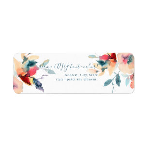 PixDezines Floral Watercolor, Garden Roses