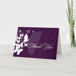 PixDezines Fluttering By Thank You cards/DIY colou Card