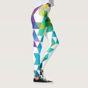 PixDezines Geometric/Triangles Leggings