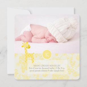 PixDezines giraffe+toile Announcement