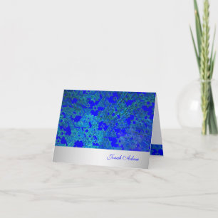 PixDezines grunge stars mitzvah thank you/DIYcolor You Card