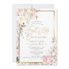 PixDezines H2 Blush Roses First Holy Communion