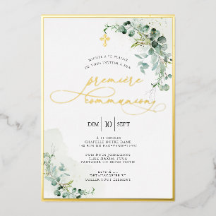 PixDezines H2 Rustic Eucalyptus Première Communion