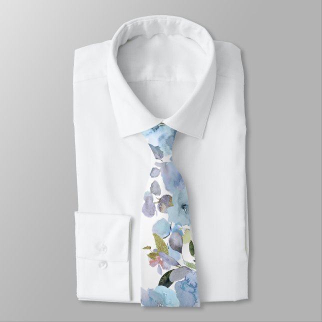 PixDezines H2 Summer Flowers Bright Hues Tie (Tied)