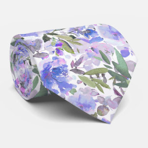 PixDezines H2 Summer Flowers Bright Hues Tie