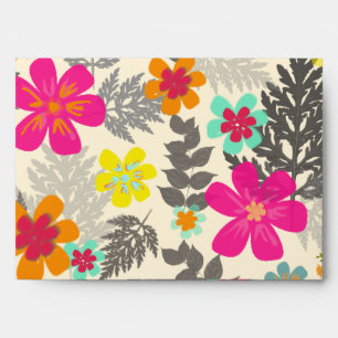 PixDezines hawaiian jungle/DIY background colour Envelopes