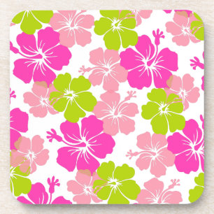 PixDezines hibiscus/diy background Coaster