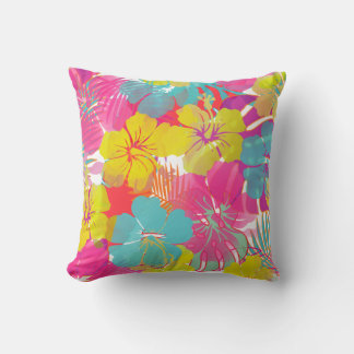 PixDezines Hibiscus/Rainforest/DIY Background Cushion