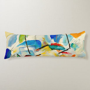 PixDezines Kandinsky 1913 Sea Battle Improv 31 Body Cushion