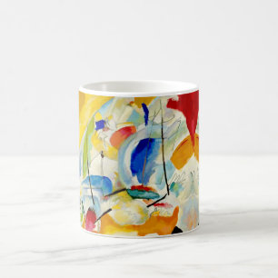 PixDezines Kandinsky 1913 Sea Battle Improv 31 Coffee Mug