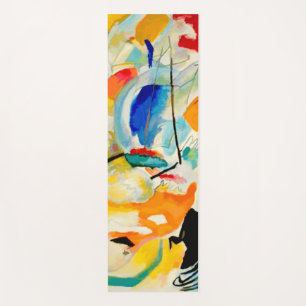 PixDezines Kandinsky 1913 Sea Battle Improv 31 Yoga Mat