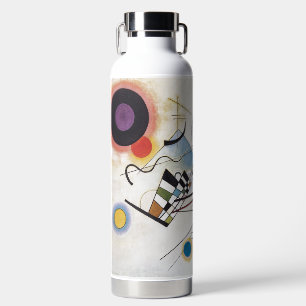 PixDezines Kandinsky 1923 Composition VIII Water Bottle