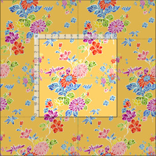 PixDezines kiku/chrysanthemums/DIY background Fabric