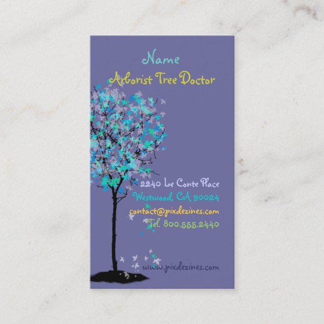 PixDezines landscaper/tree trimmers/DIY colours! Business Card (Front)