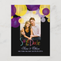 PixDezines lanterns save the date