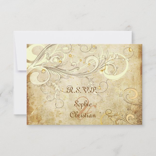 PixDezines LARGE RSVP 4.25x5.5 vintage swirls (Front)