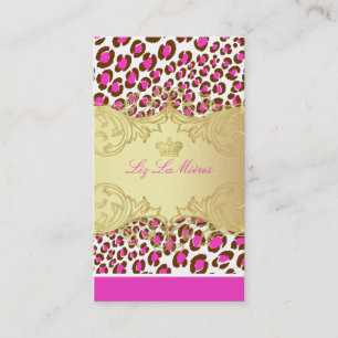 PixDezines Leopard spots / business cards