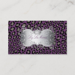 PixDezines Leopard spots / business cards