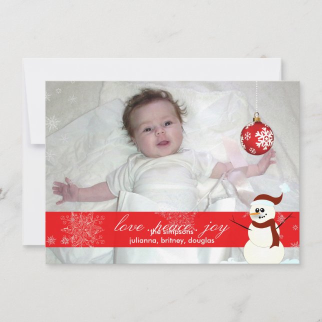 PixDezines Let it snow, Holiday Cards/DIY... Card (Front)