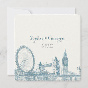 PixDezines london/DIY background colour Invitation