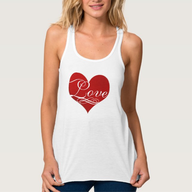 PixDezines Love/Heart Singlet (Front)
