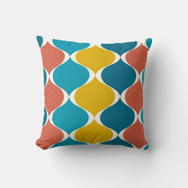 PixDezines mod ogee DIY background colour Cushion (Front)