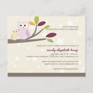 PixDezines Mummy+baby for a baby shower Invitation