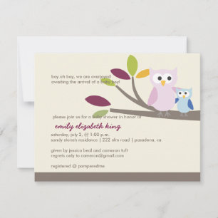 PixDezines Mummy+baby for a shower Invitation