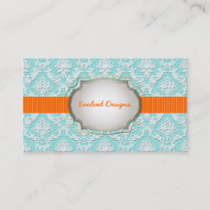 PixDezines natasha lace/DIY background+trim Business Card