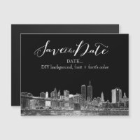 PixDezines NYC Sketched Cityscape