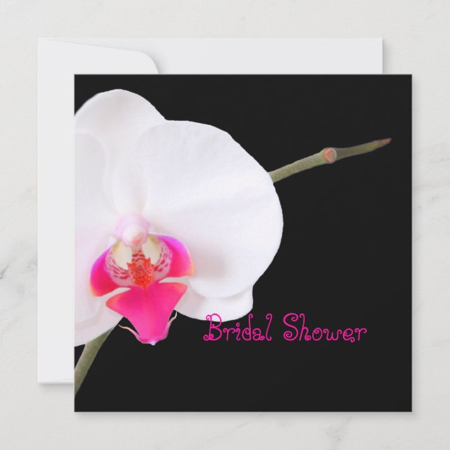 PixDezines orchids/phalaenopsis Invitation (Front)