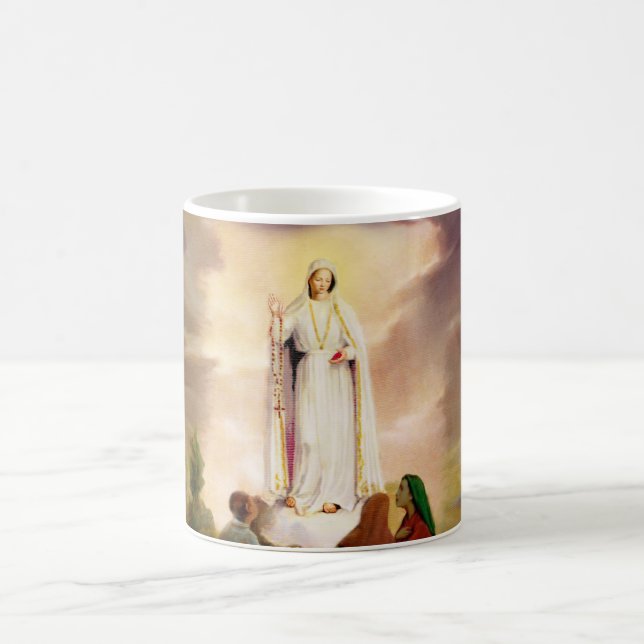 PixDezines Our Lady of Fatima Coffee Mug (Center)