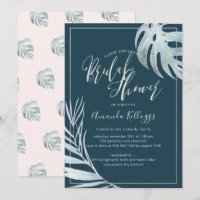 PixDezines Palms+Platinum Bridal Shower