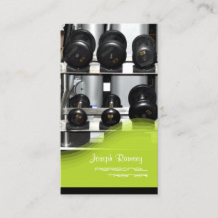 PixDezines Personal Trainer/Coach/Gym Business Card