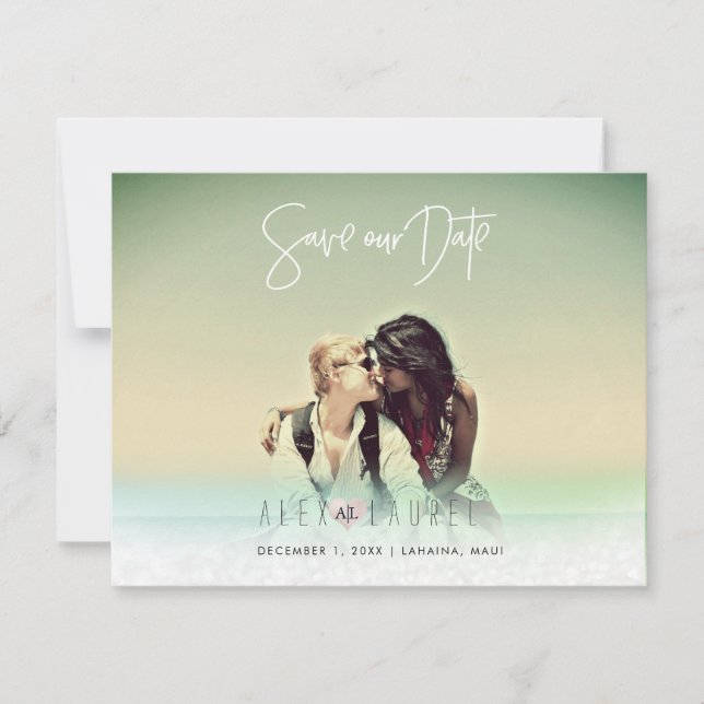 PixDezines Photo Save our Date (Front)