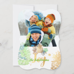 PixDezines pinecones/gold/green/holiday cards