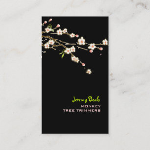 PixDezines pink cherry tree trimmers ♥♥♥ Business Card