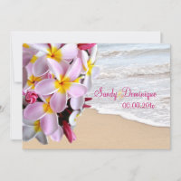 PixDezines pink plumeria lei/beach