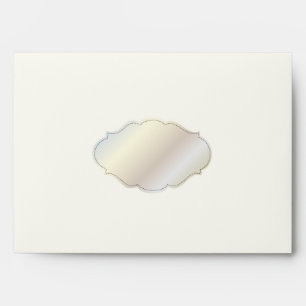 PixDezines Plain Cream+Yellow/DIY colour Envelope