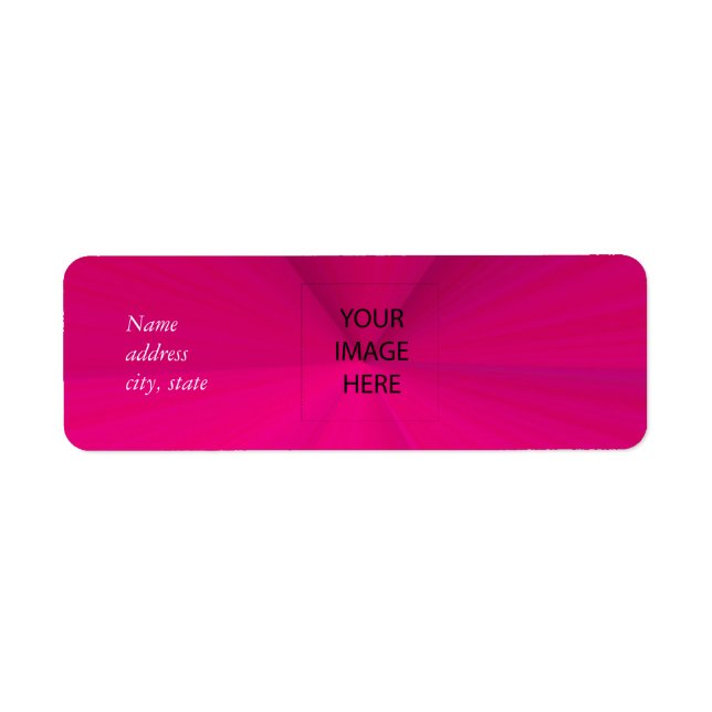 PixDezines Plain Pink Easy Template (Front)