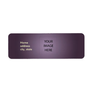 PixDezines Plain Plum Easy Template