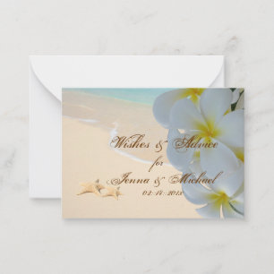 PixDezines Plumeria Leis Wishes + Advice Cards