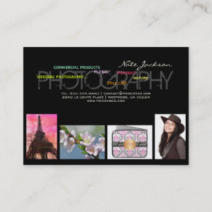 PixDezines portfolio template/DIY background colou Business Card