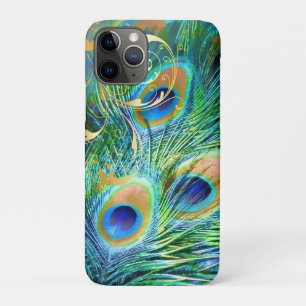 PixDezines Psychedelic Peacock+filigree swirls Cas Case-Mate iPhone Case