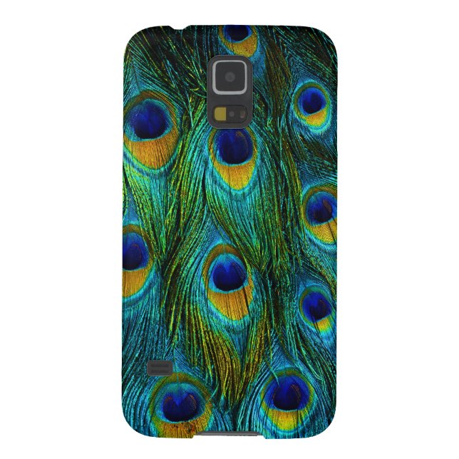 PixDezines Psychedelic Peacock+filigree swirls Case-Mate Samsung Galaxy Case (Back)